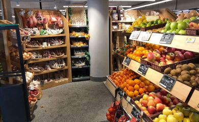 Sherpa supermarket Grand Bornand (Le) - Chinaillon fruits